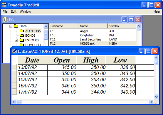 TradUtil Screenshot